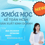 KHOÁ HỌC KẾ TOÁN HÀNH CHÍNH SỰ NGHIỆP CÓ SẢN XUẤT KINH DOANH ( THEO THÔNG TƯ 24/2024/TT-BTC)